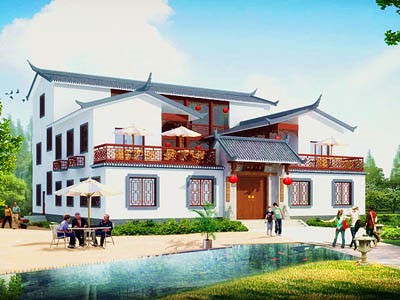 四合院農(nóng)家樂(lè)飯店
